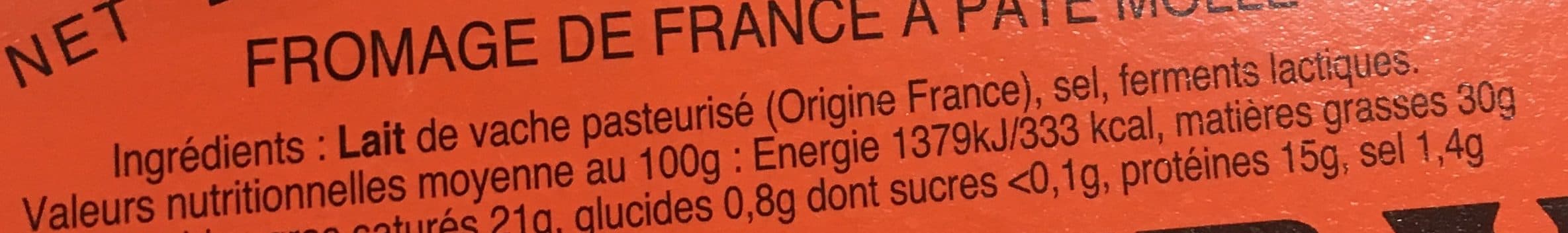 SAINT -THIBAUD Fromage à Pâte packshot