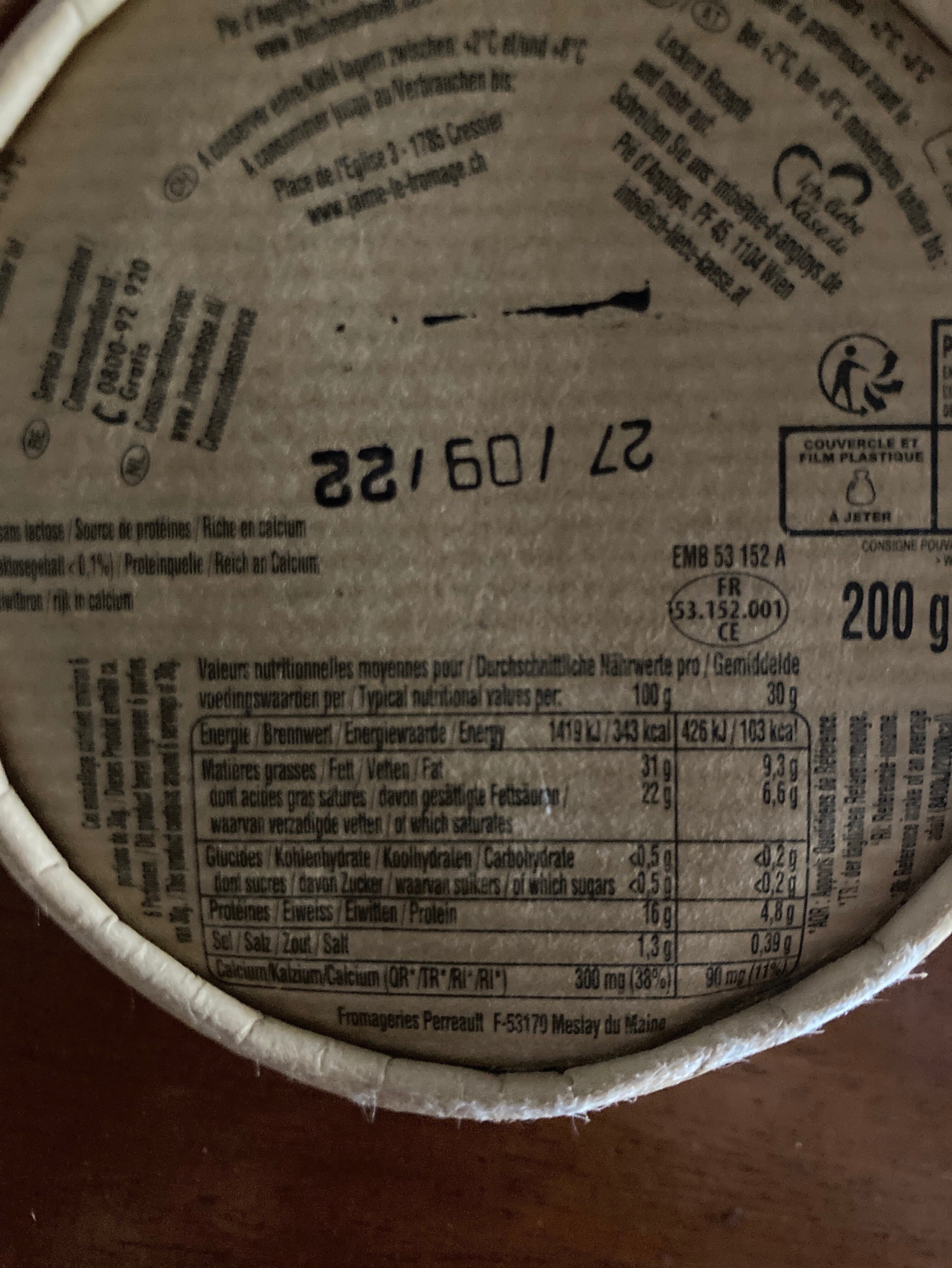 Pié d'Anglois Pie d angloys packshot