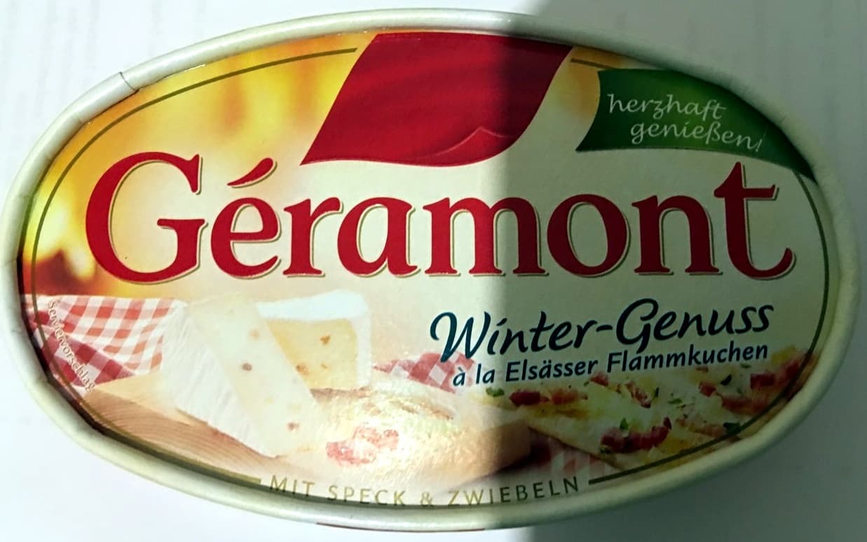 Géramont Géramont Winter-Genuss ala Elsässer Flammkuchen packshot