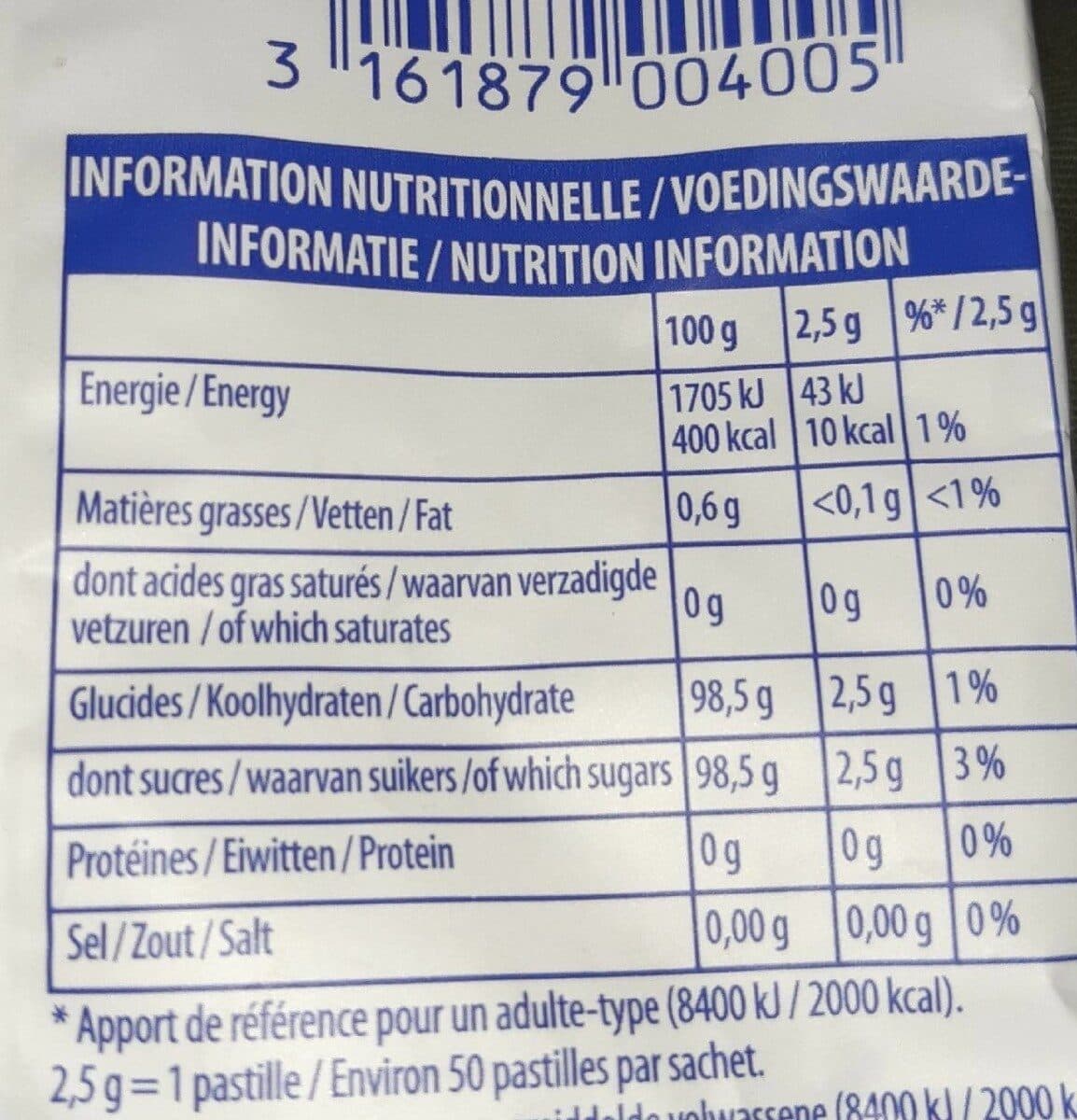 Vichy Pastilles Menthe Vichy packshot