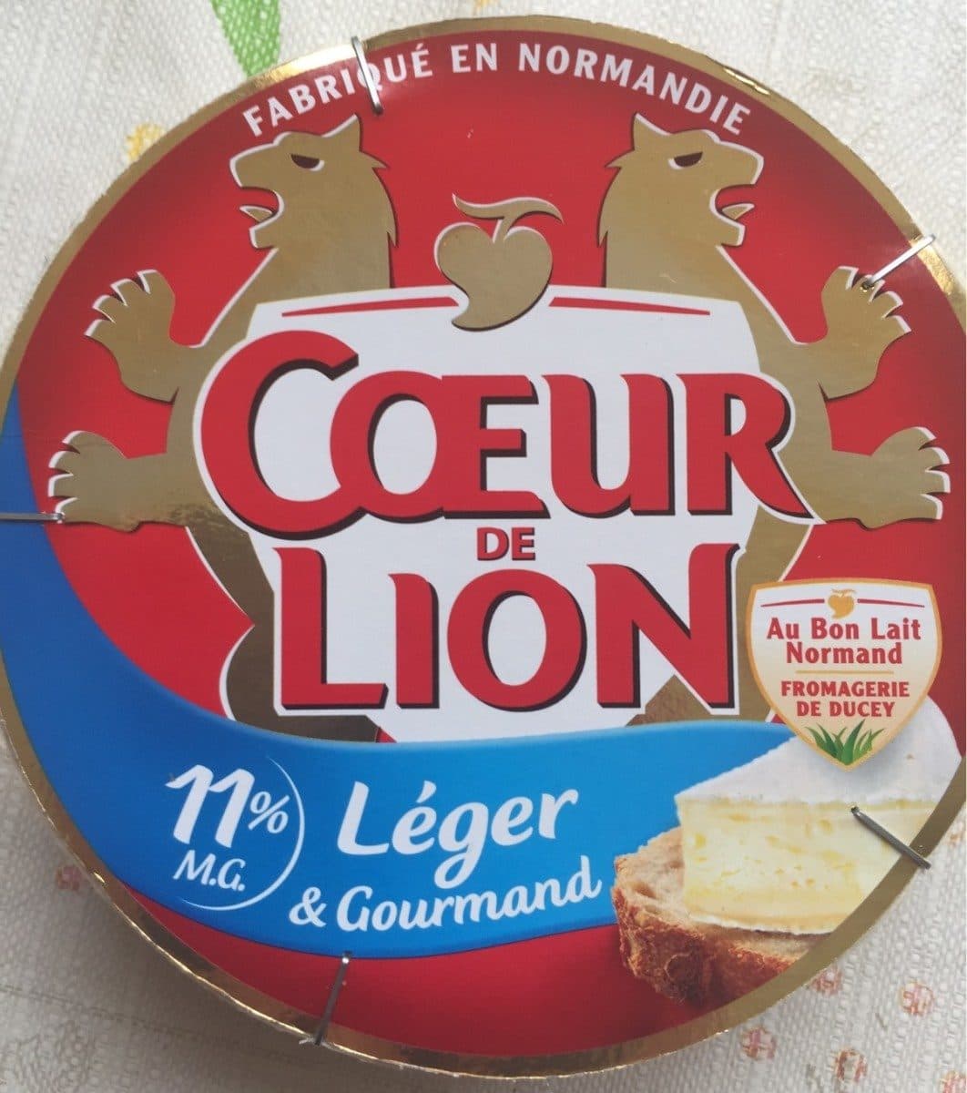 Coeur de Lion Léger & Gourmand - Fromage pasteurisé allégé en matière grasse packshot