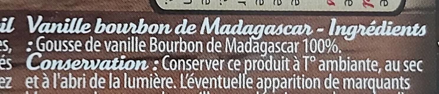 Open Food Facts Vanille bourbon de madagascar packshot