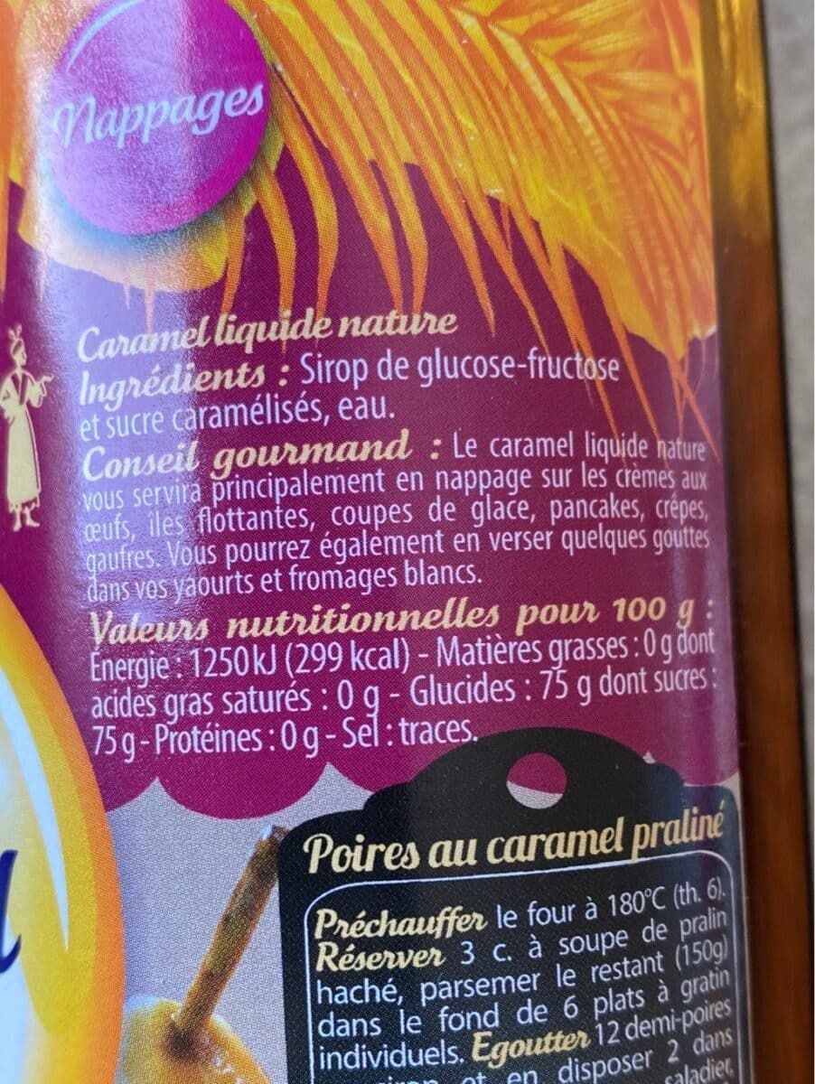Sainte Lucie Caramel liquide Sainte Lucie Nature flacon packshot