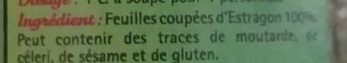 Sainte Lucie Estragon de France feuilles packshot