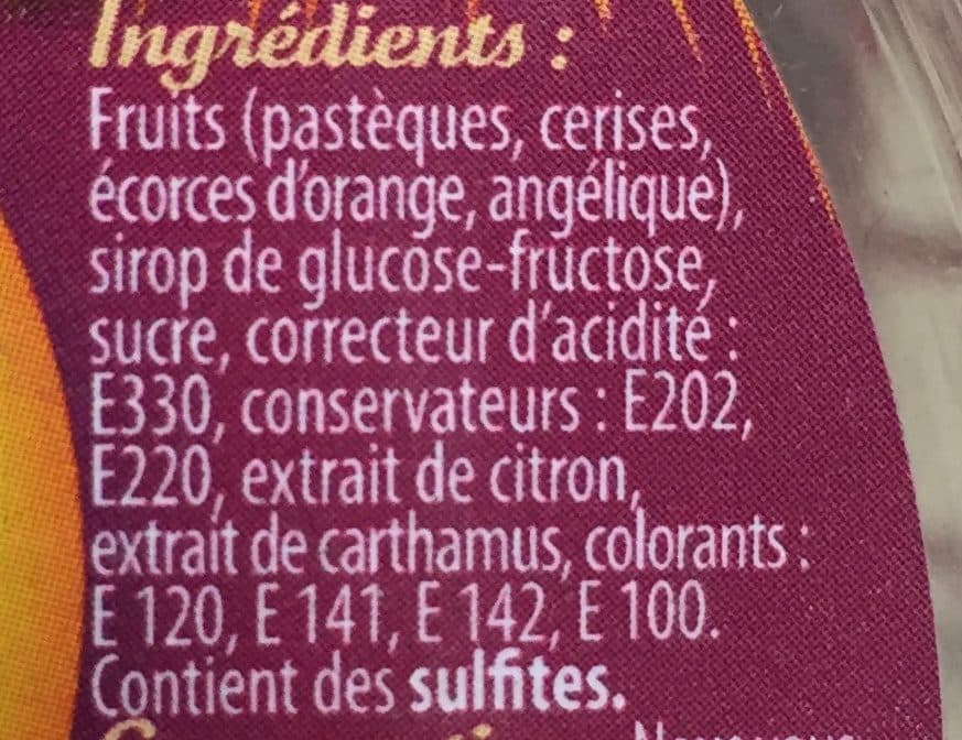 Sainte Lucie Fruits confits assortis packshot