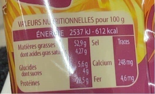 Sainte Lucie Amandes California Décortiquées packshot
