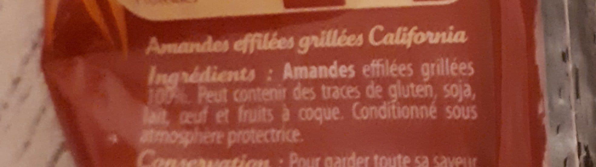 Sainte Lucie Amandes effilées grillées packshot