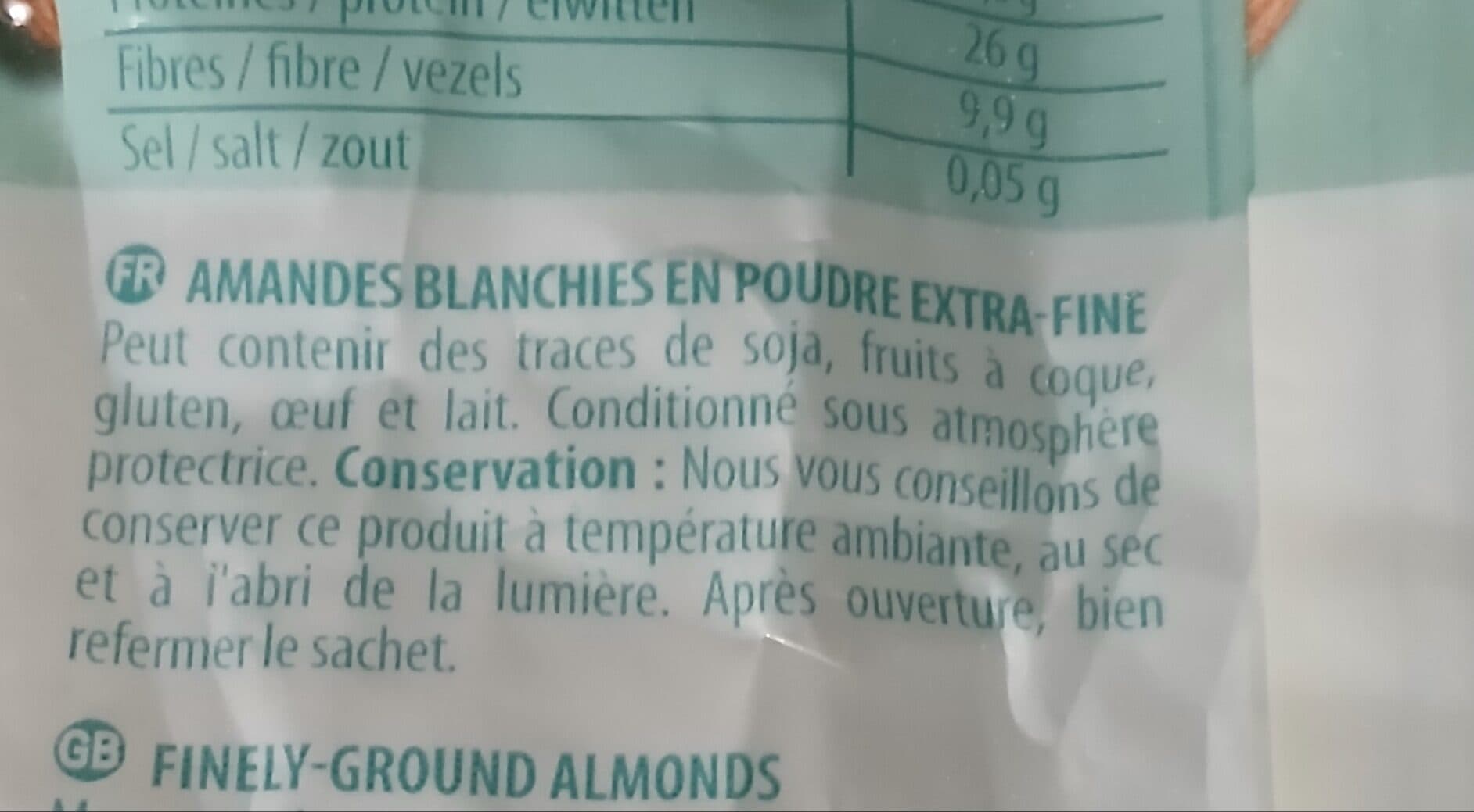 Sainte Lucie Amandes râpées packshot