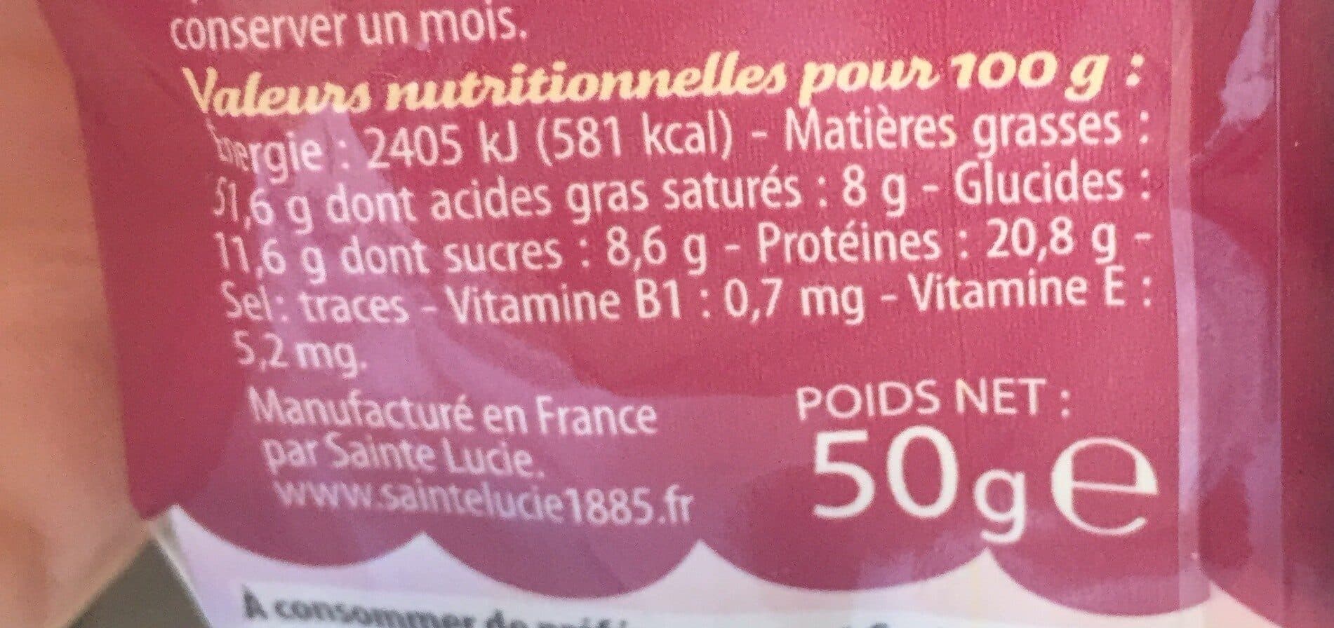Sainte Lucie Pistaches vertes émondées packshot
