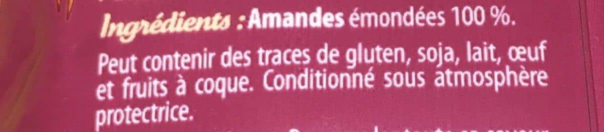 Sainte Lucie Amandes émondées packshot