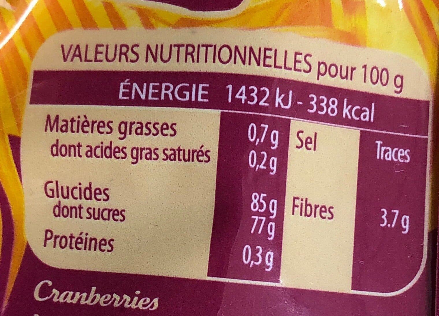 Sainte Lucie Cranberries packshot