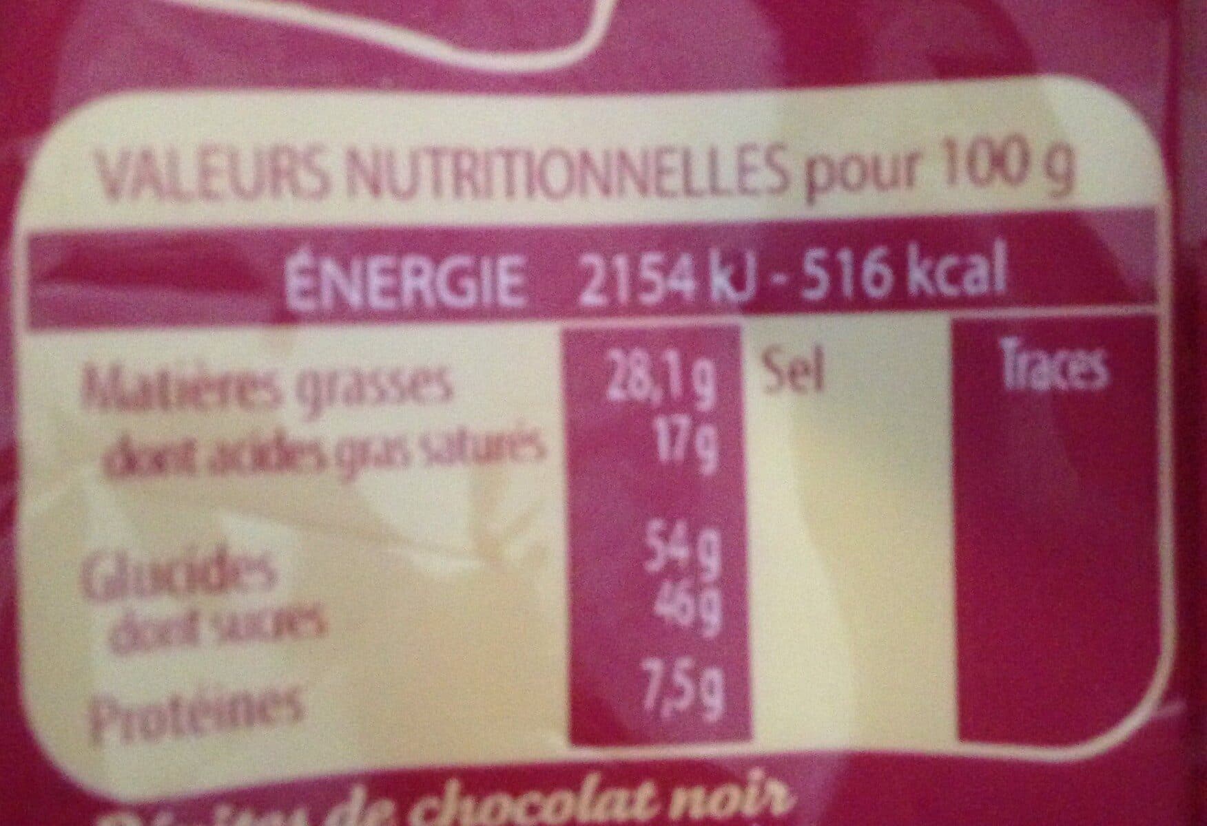 Sainte Lucie PEPITES DE CHOCOLAT NOIR packshot