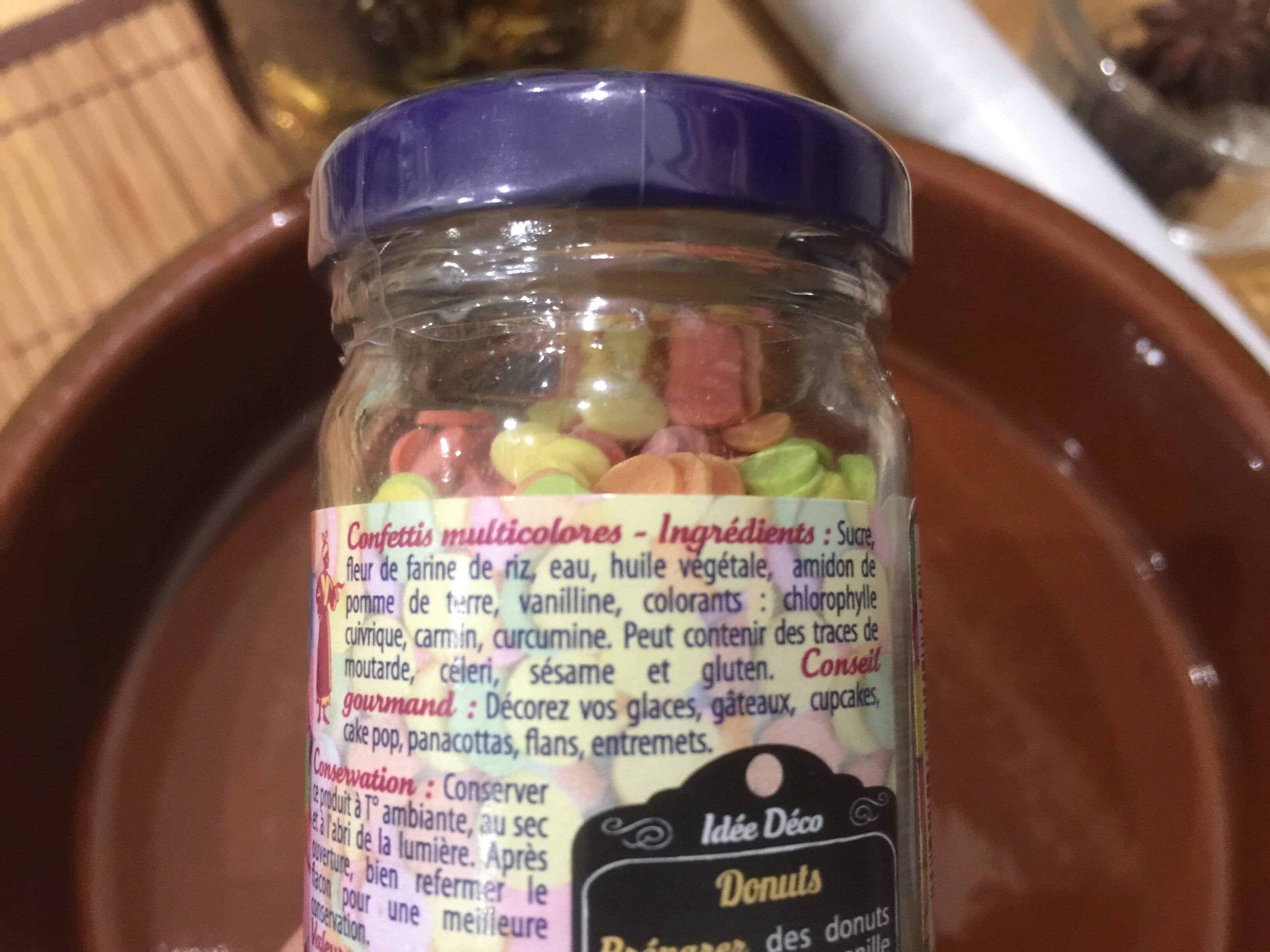Sainte Lucie Confettis multicolores packshot