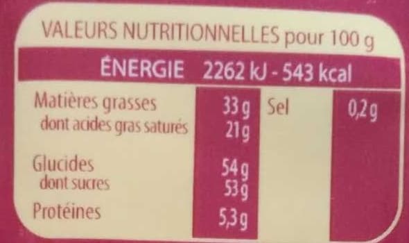 Sainte Lucie Chunks 3 Chocolats packshot