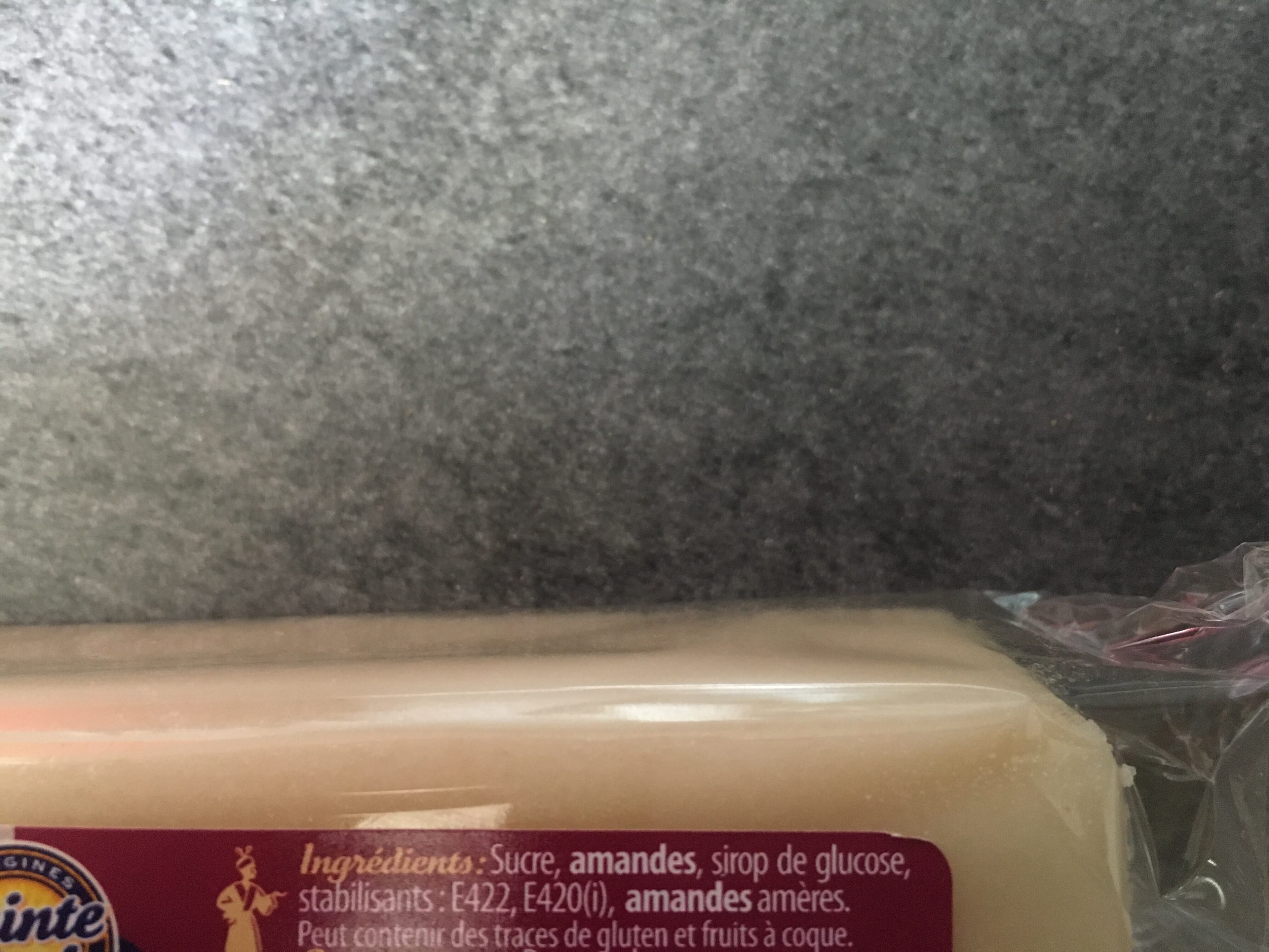 Sainte Lucie Pâte d'amandes Blanche packshot