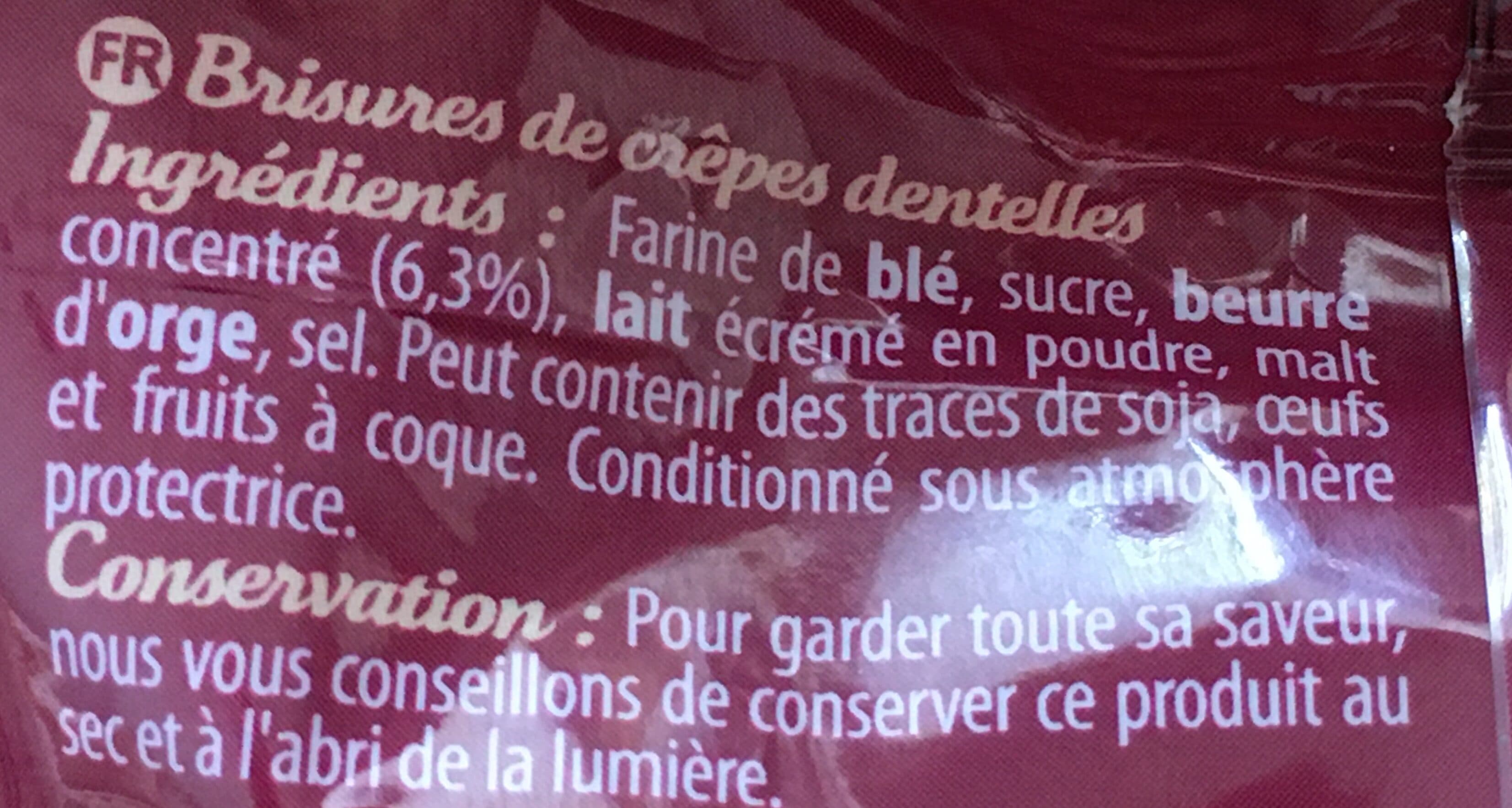 Sainte Lucie Eclats de crepes dentelles packshot
