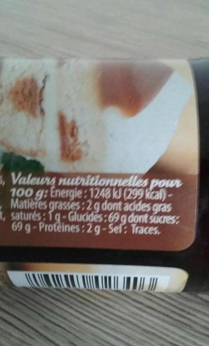 Sainte Lucie Nappage caramel au lait packshot