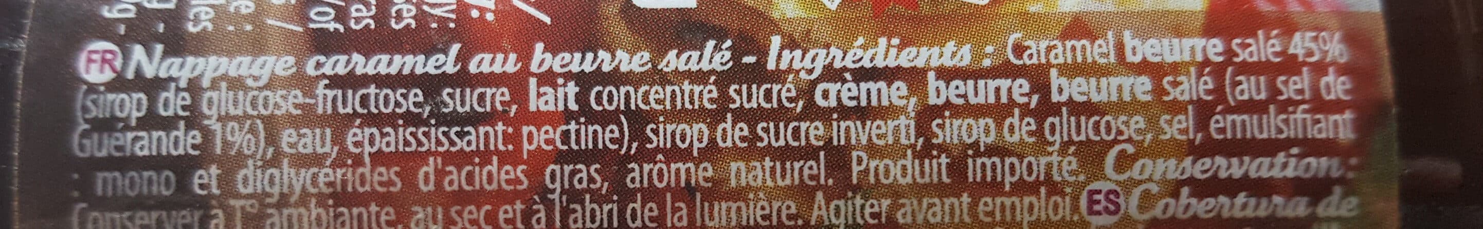 Sainte Lucie Nappage caramel beurre salé packshot