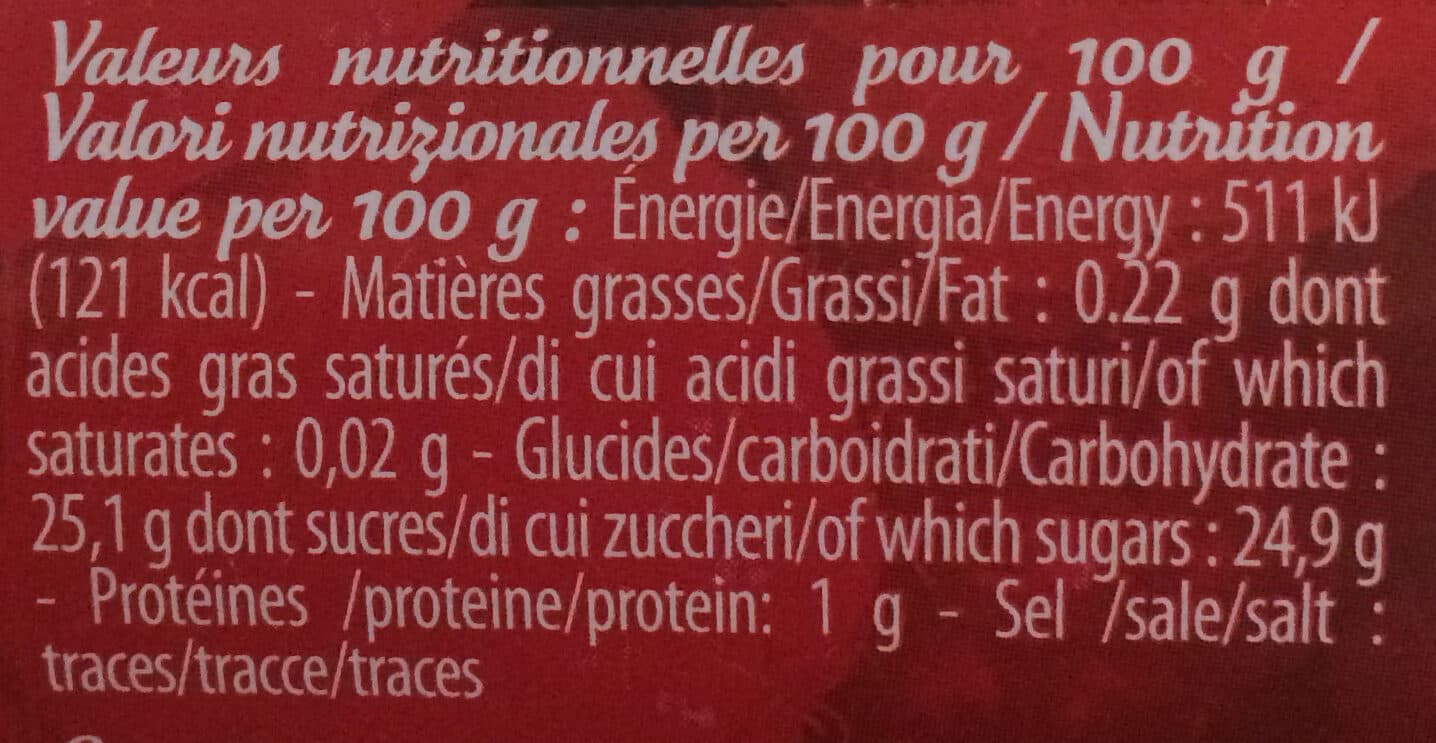 Sainte Lucie Coulis de framboise packshot