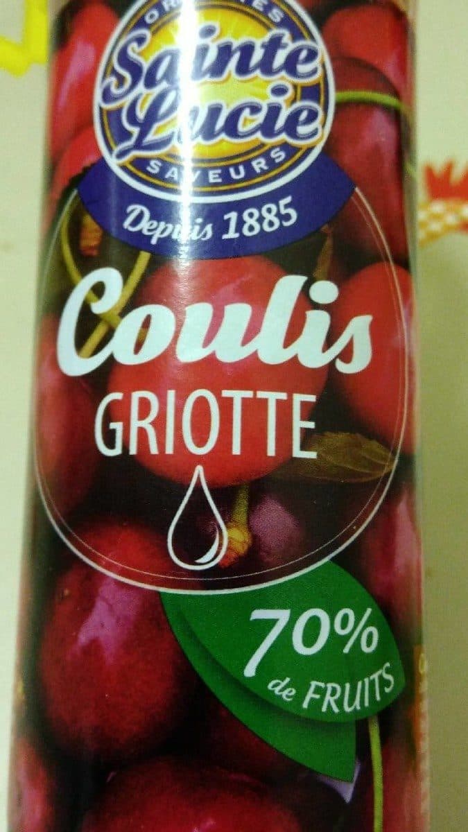 Sainte lucie Coulis griotte packshot