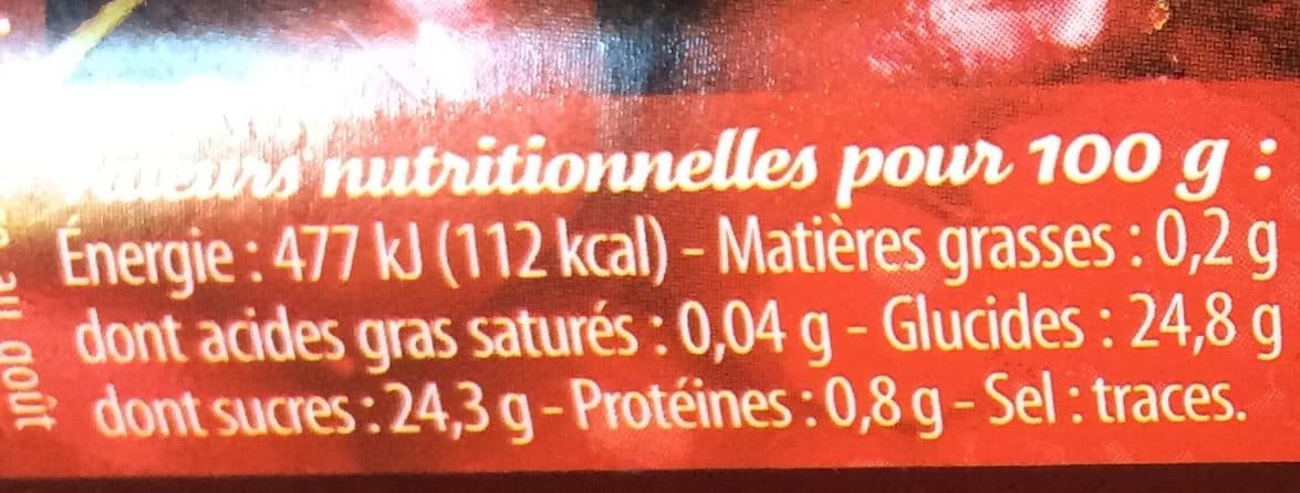 Sainte lucie Sainte Lucie coulis fruits rouges packshot