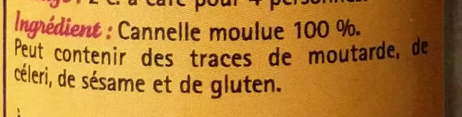 Sainte Lucie Cannelle Moulue packshot