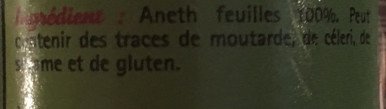 Sainte Lucie Aneth feuilles packshot