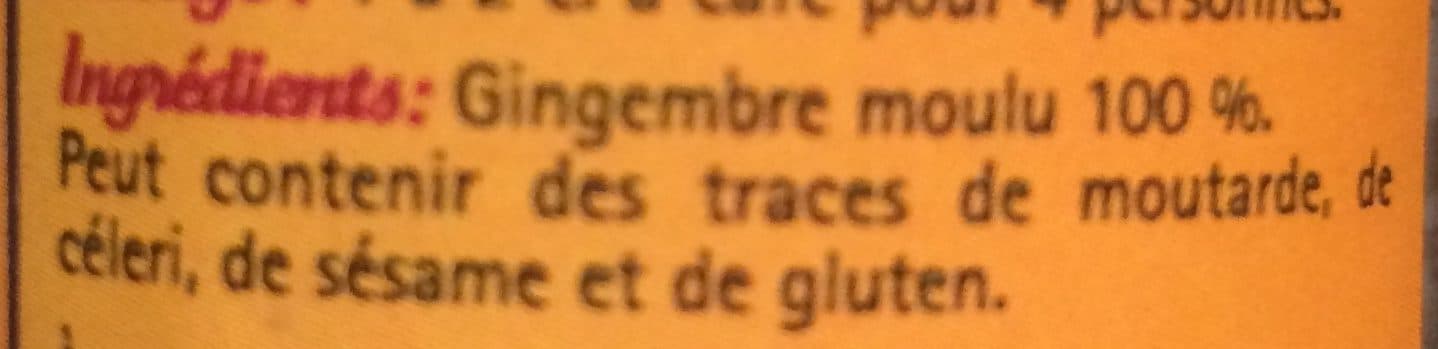 Sainte Lucie Gingembre moulu packshot