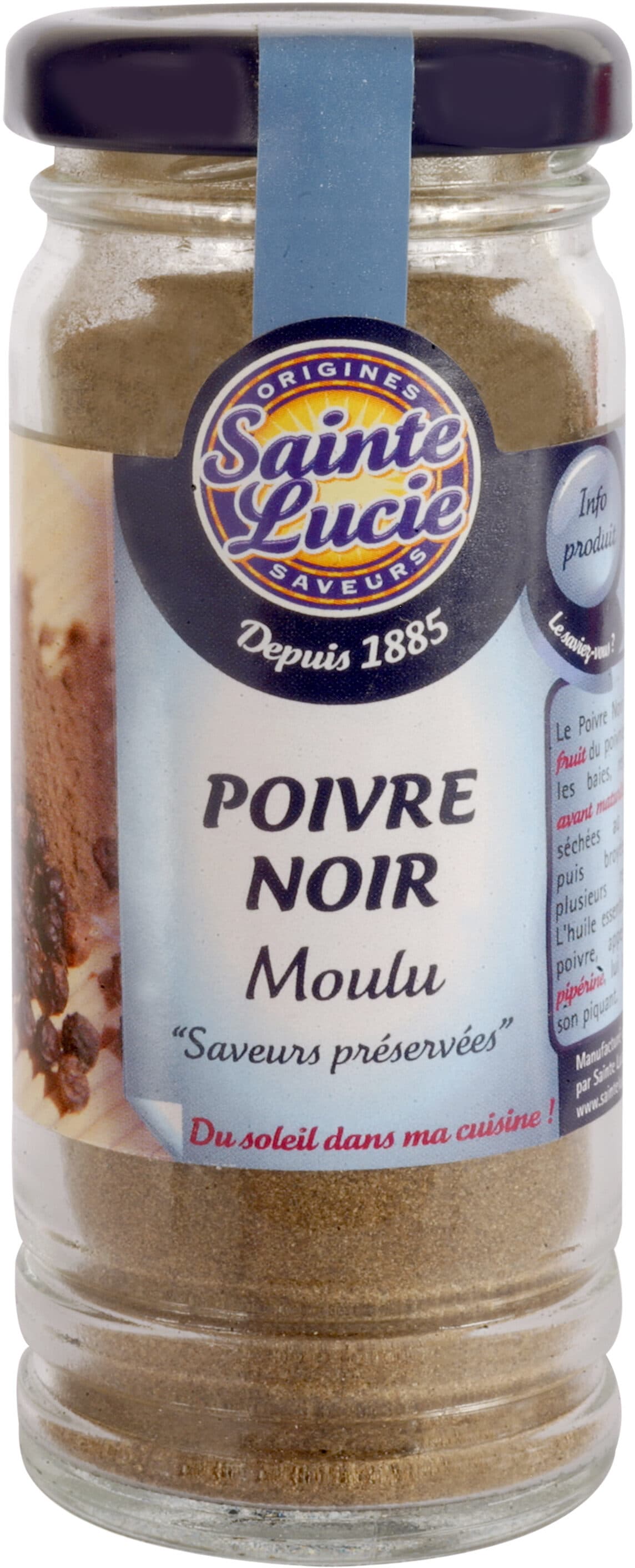 Sainte Lucie Poivre noir moulu packshot
