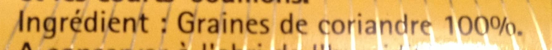 Sainte Lucie Coriandre graines packshot