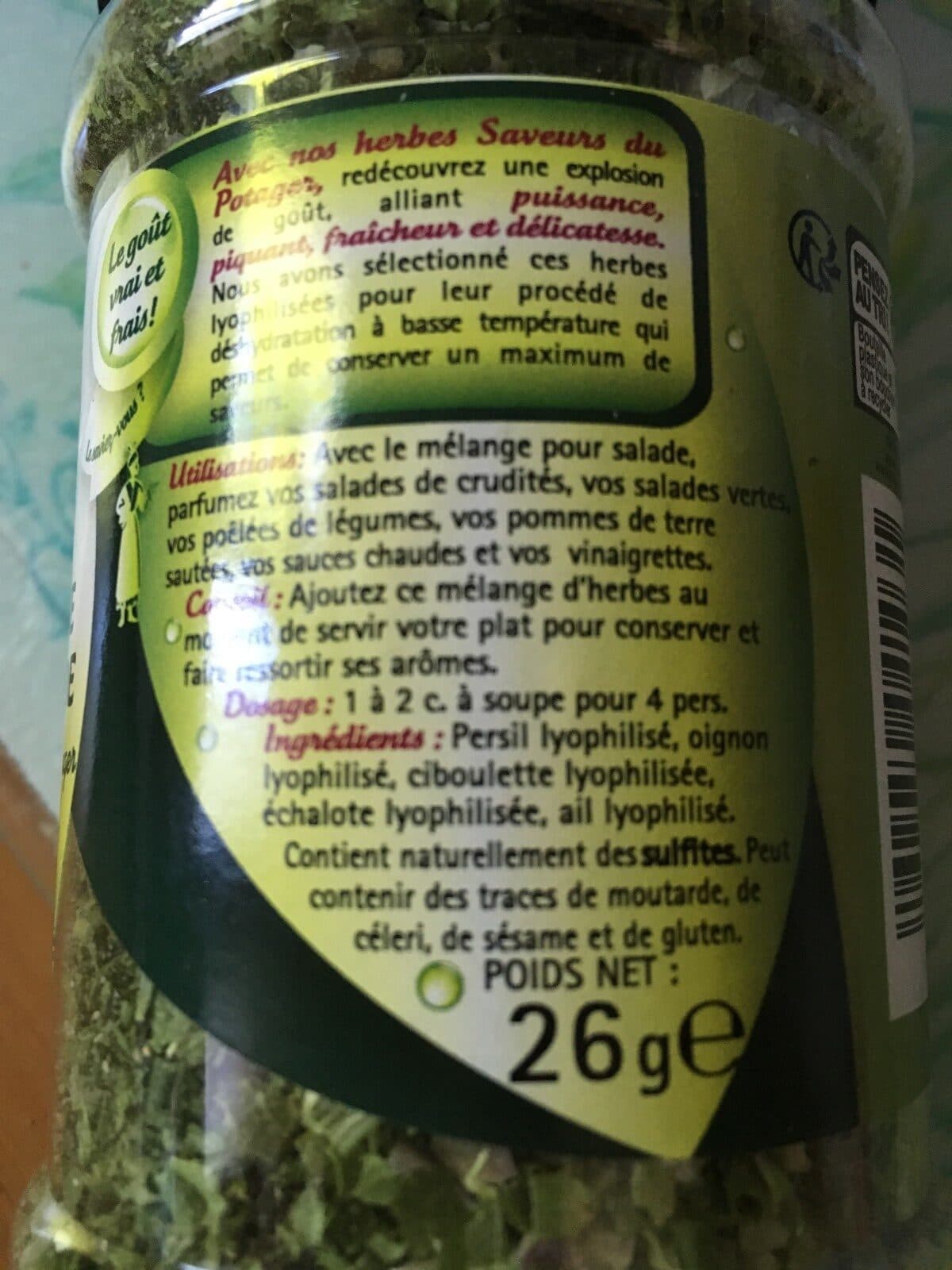 Sainte Lucie Mélange pour salade packshot