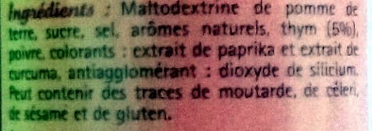 Sainte Lucie Marinade pour poisson packshot