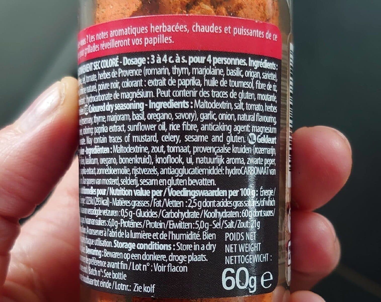 Sainte Lucie Marinade Provencale packshot