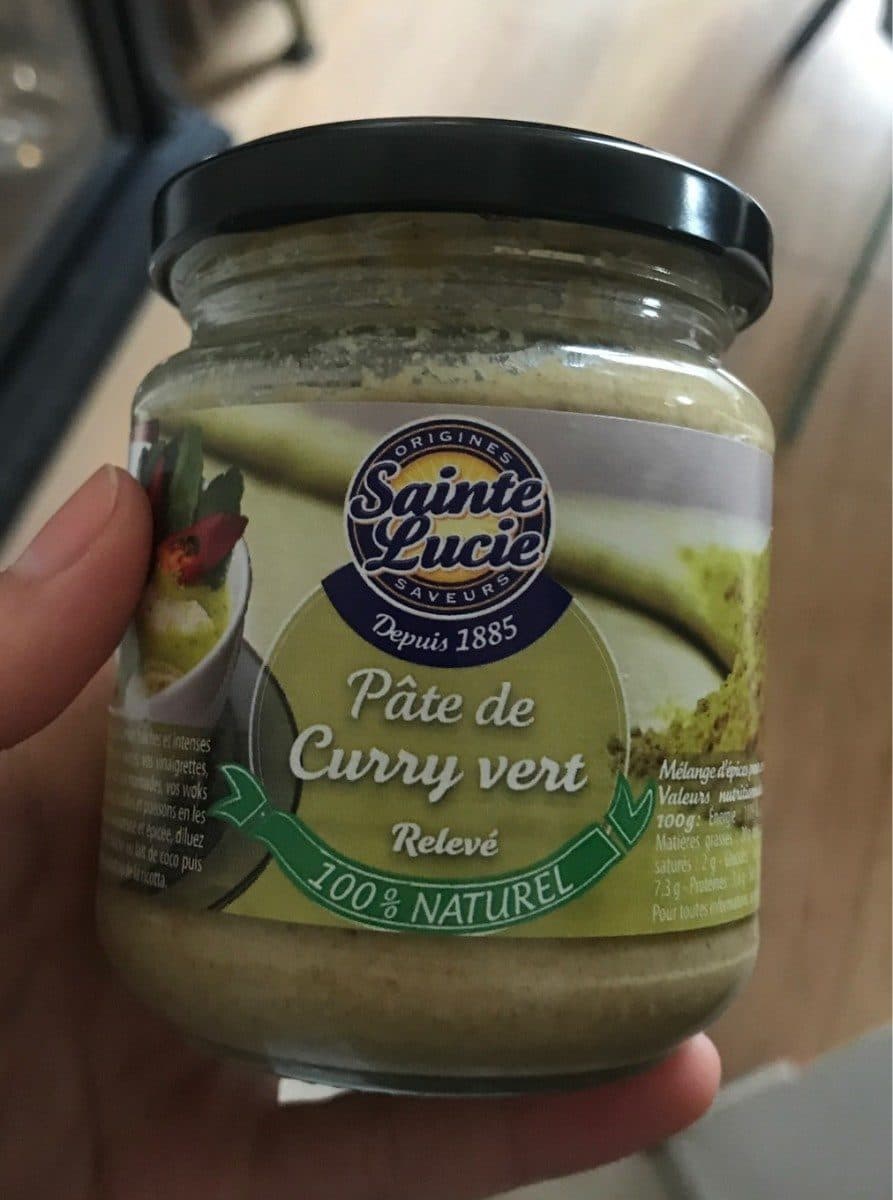 Sainte Lucie Pâte de Curry Vert Relevé packshot