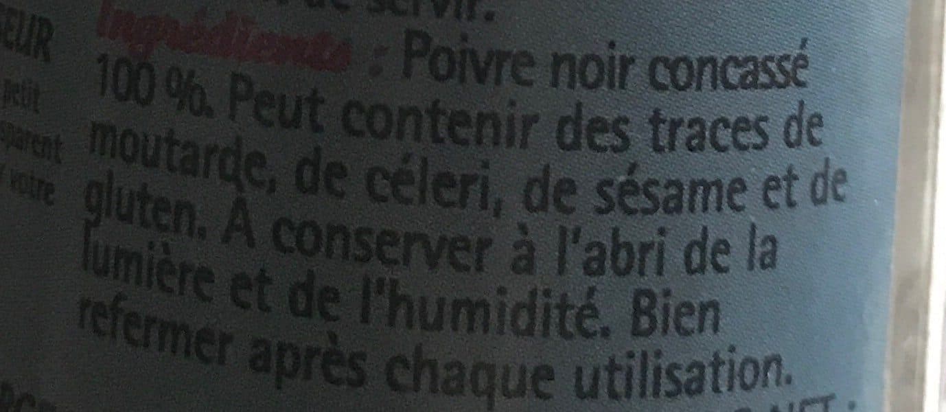 Sainte Lucie Poivre concassé packshot
