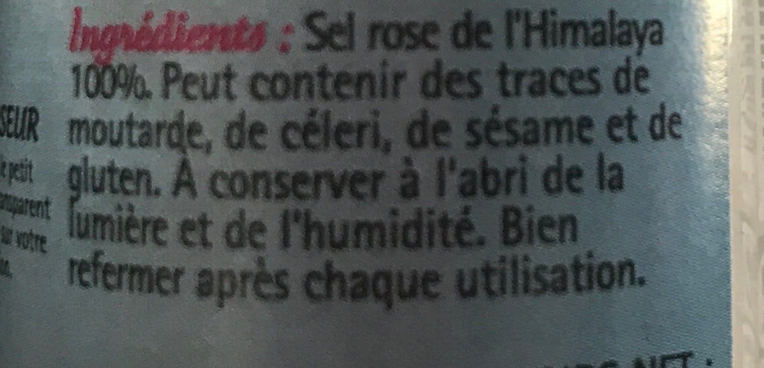Sainte Lucie Sel Rose De L'himalya packshot
