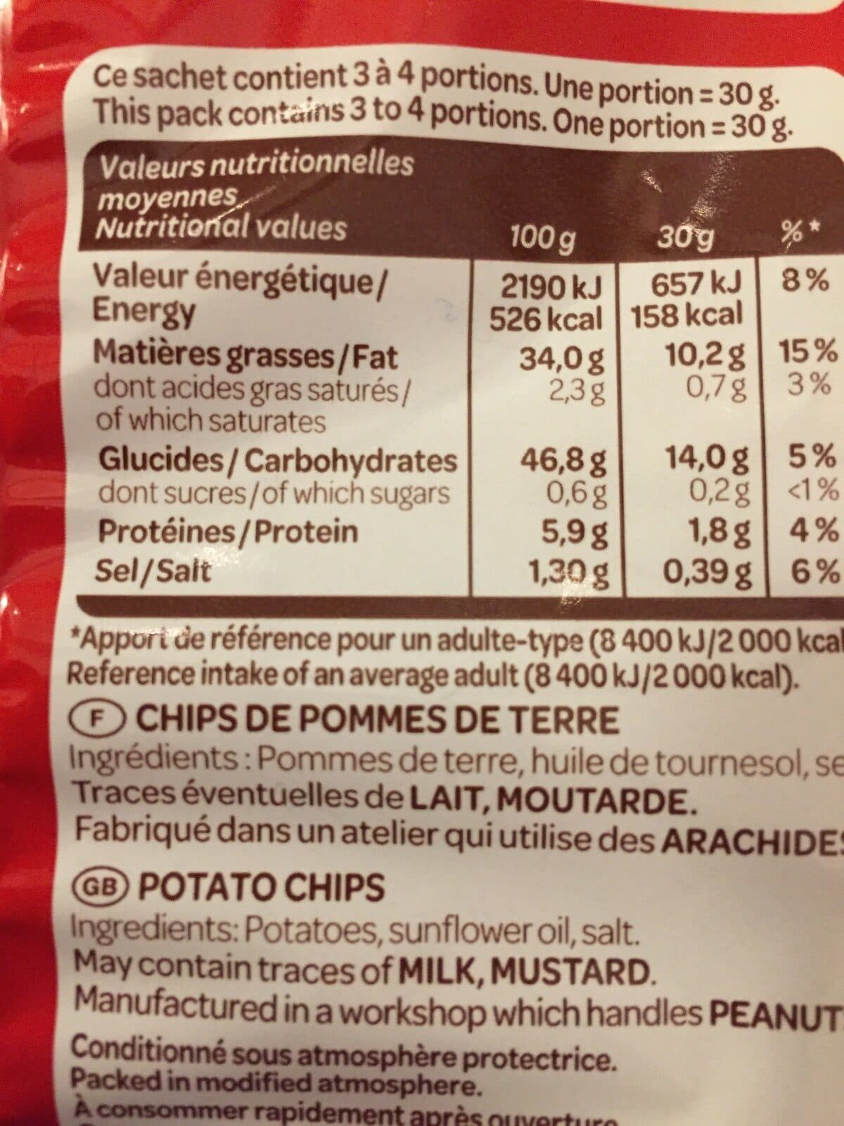 Intersnack La Classique Nature packshot