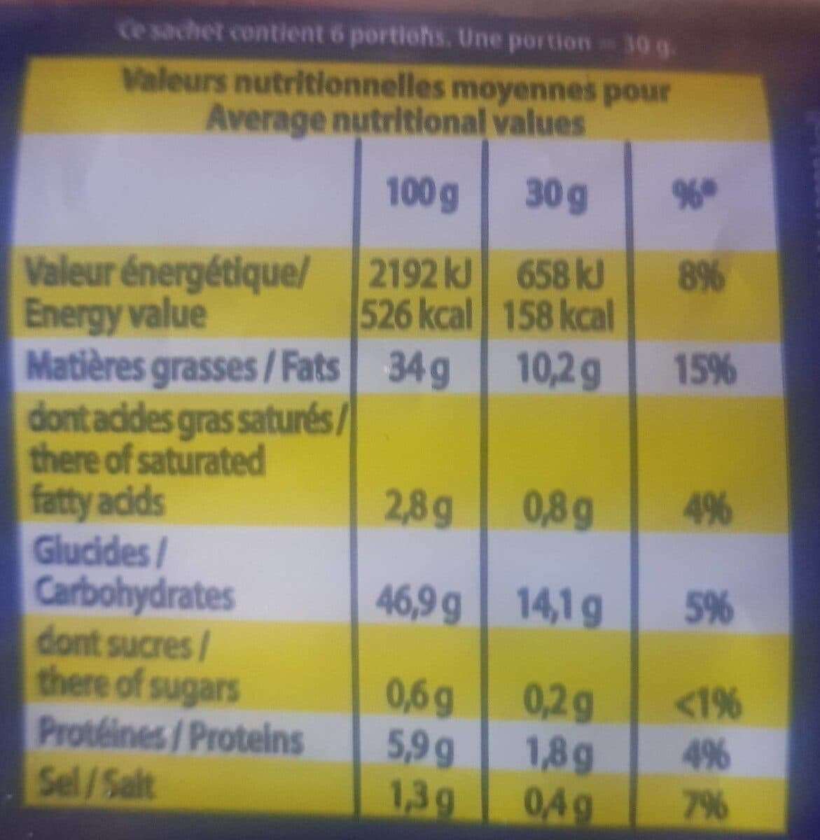 Sidore Chips 6 Sachets Individuel 6x30g packshot