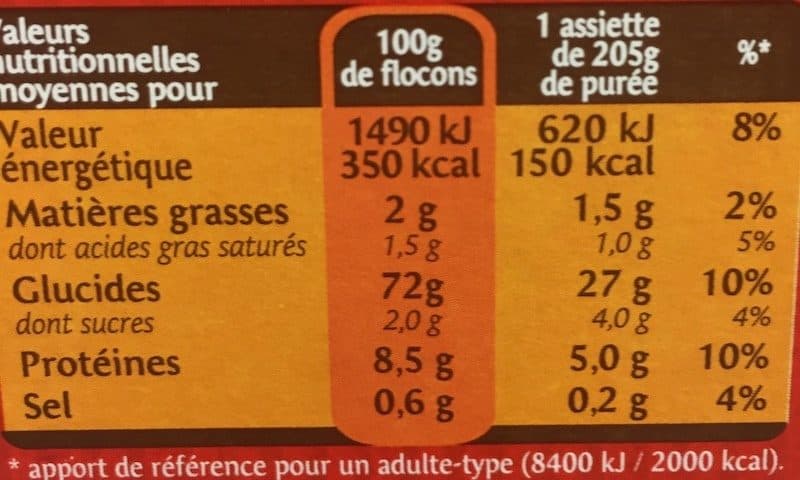Vico Purée goût à l'ancienne à la Crème et à la Muscade packshot
