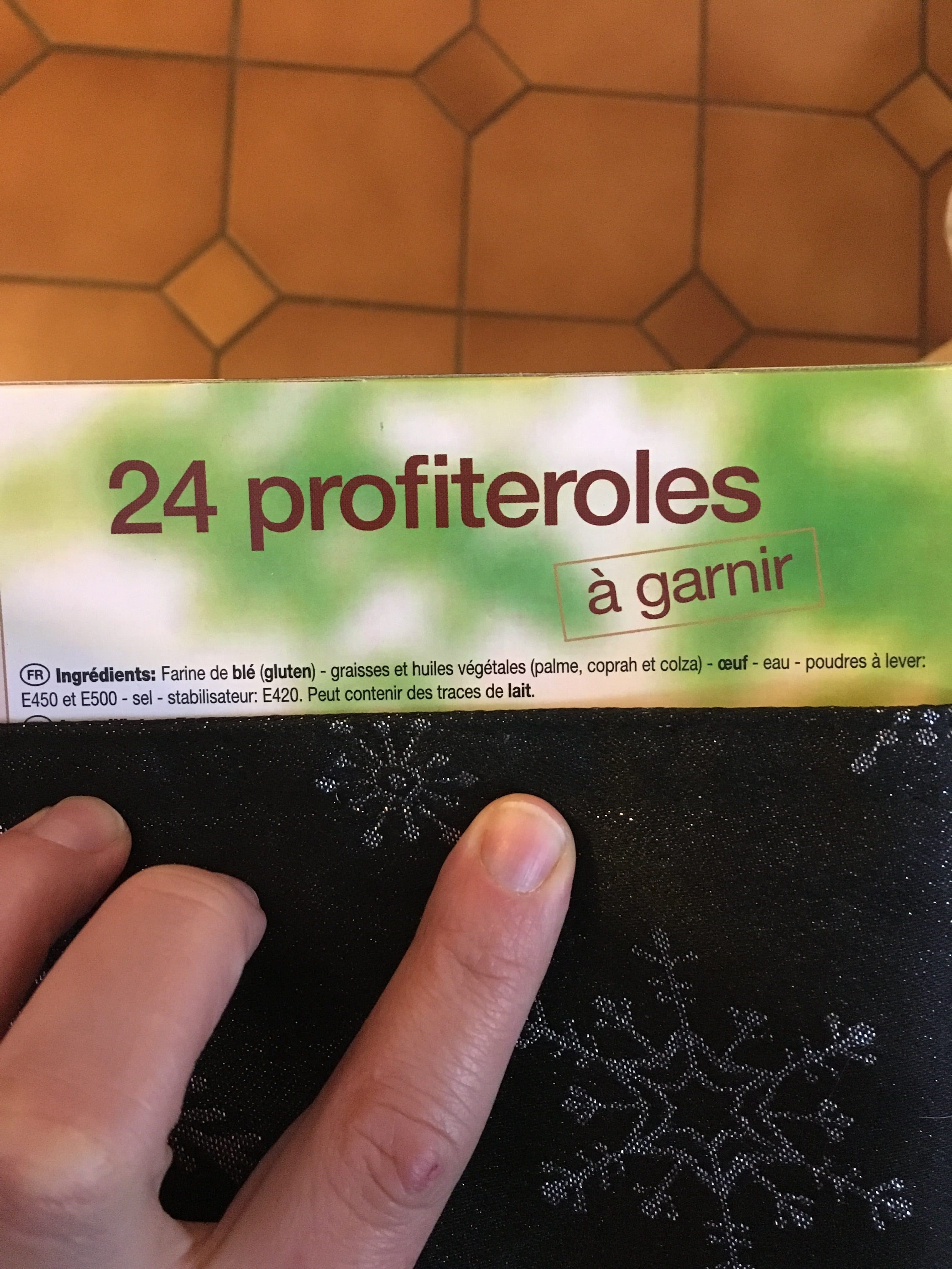3 Toques Profiteroles à Garnir, 24 Pièces packshot