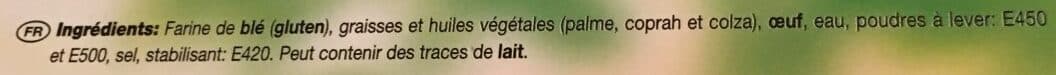 Open Food Facts Les 3 Toques eclairs a garnir x8 packshot