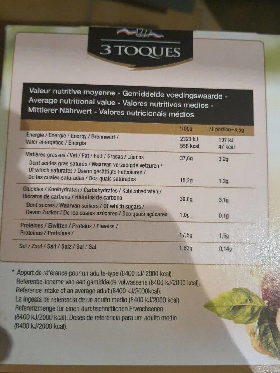 Open Food Facts Les 3 Toques eclairs a garnir x8 packshot