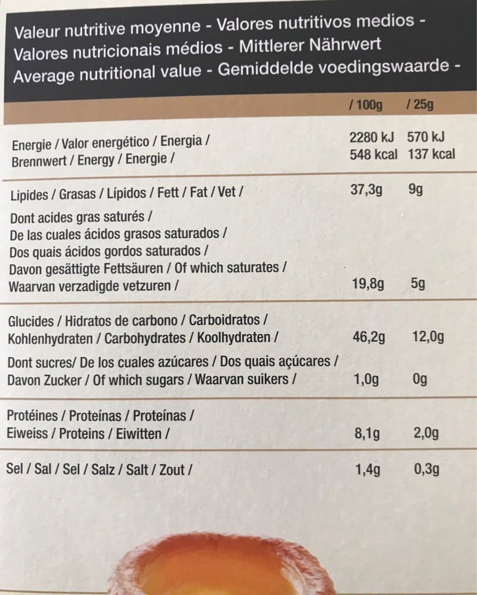 Open Food Facts Bouchées à garnir packshot