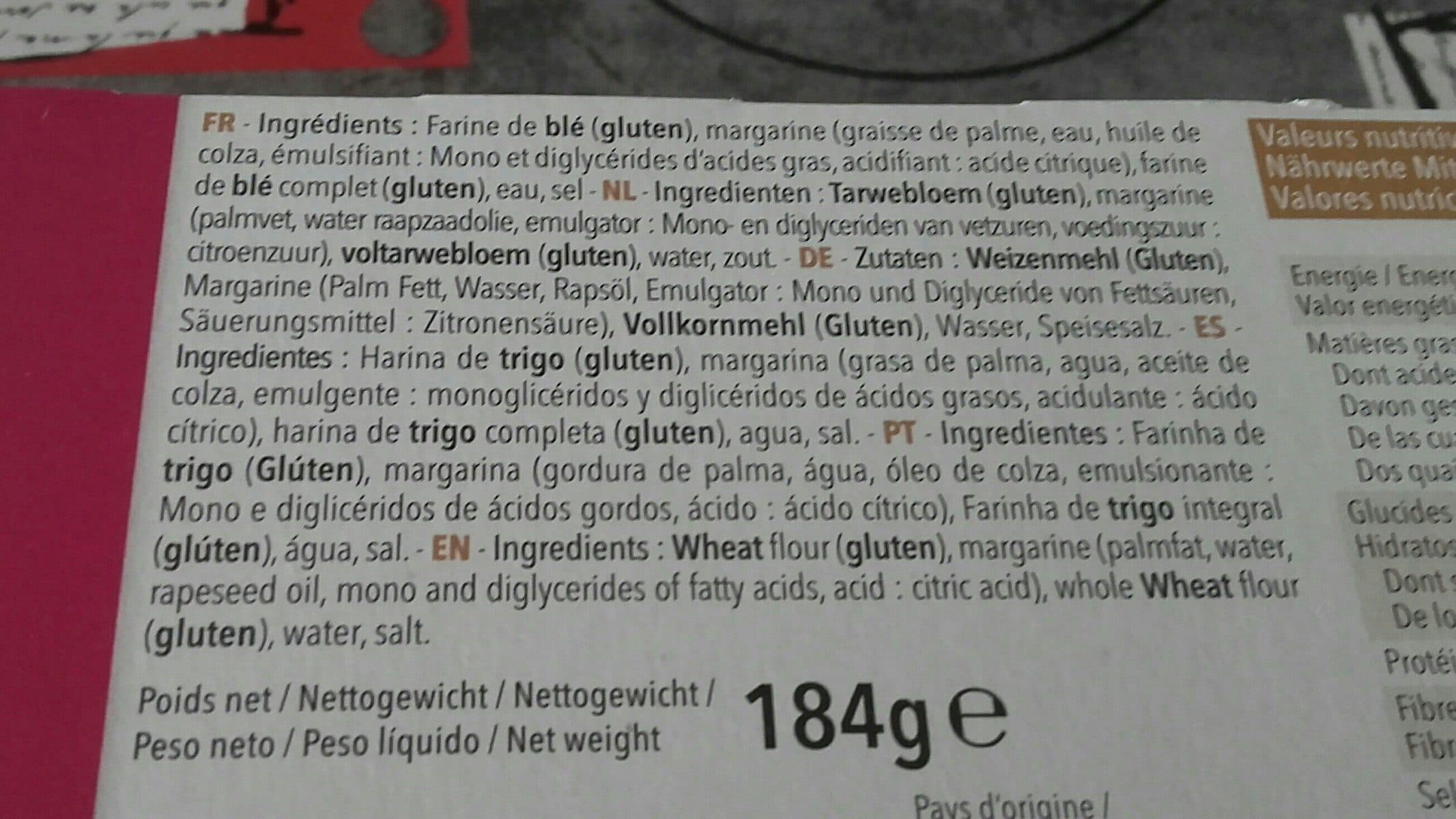3toques 4 quiches au blé complet packshot