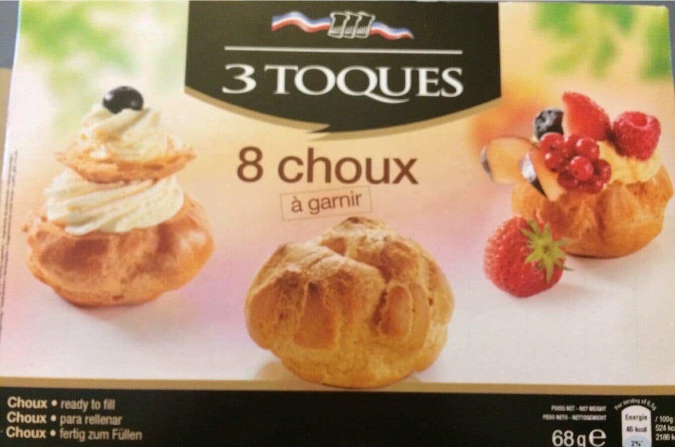 3 Toques Etui 8 Choux packshot
