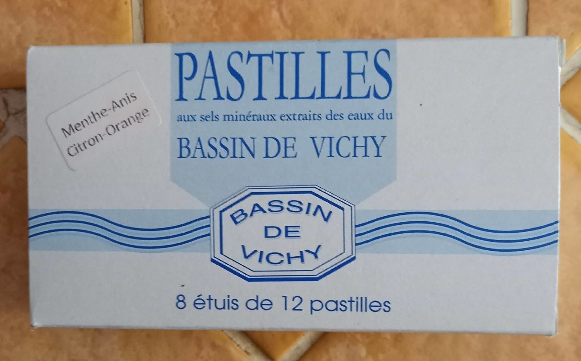 Vichy Pastilles aux sels minéreaux extraits des eaux de Vichy packshot