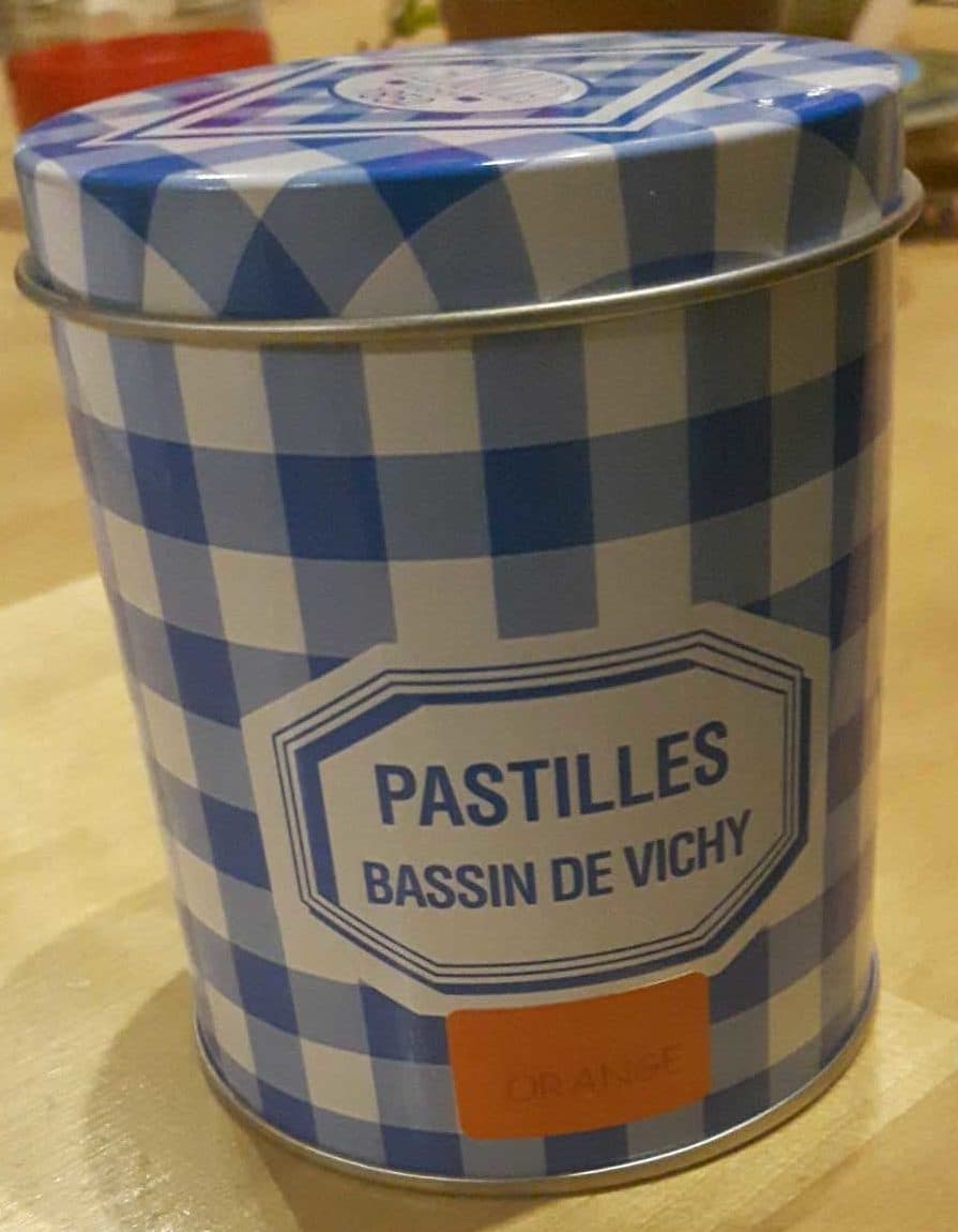 Maison Moinet Vichy Pastilles Bassin de Vichy Orange packshot
