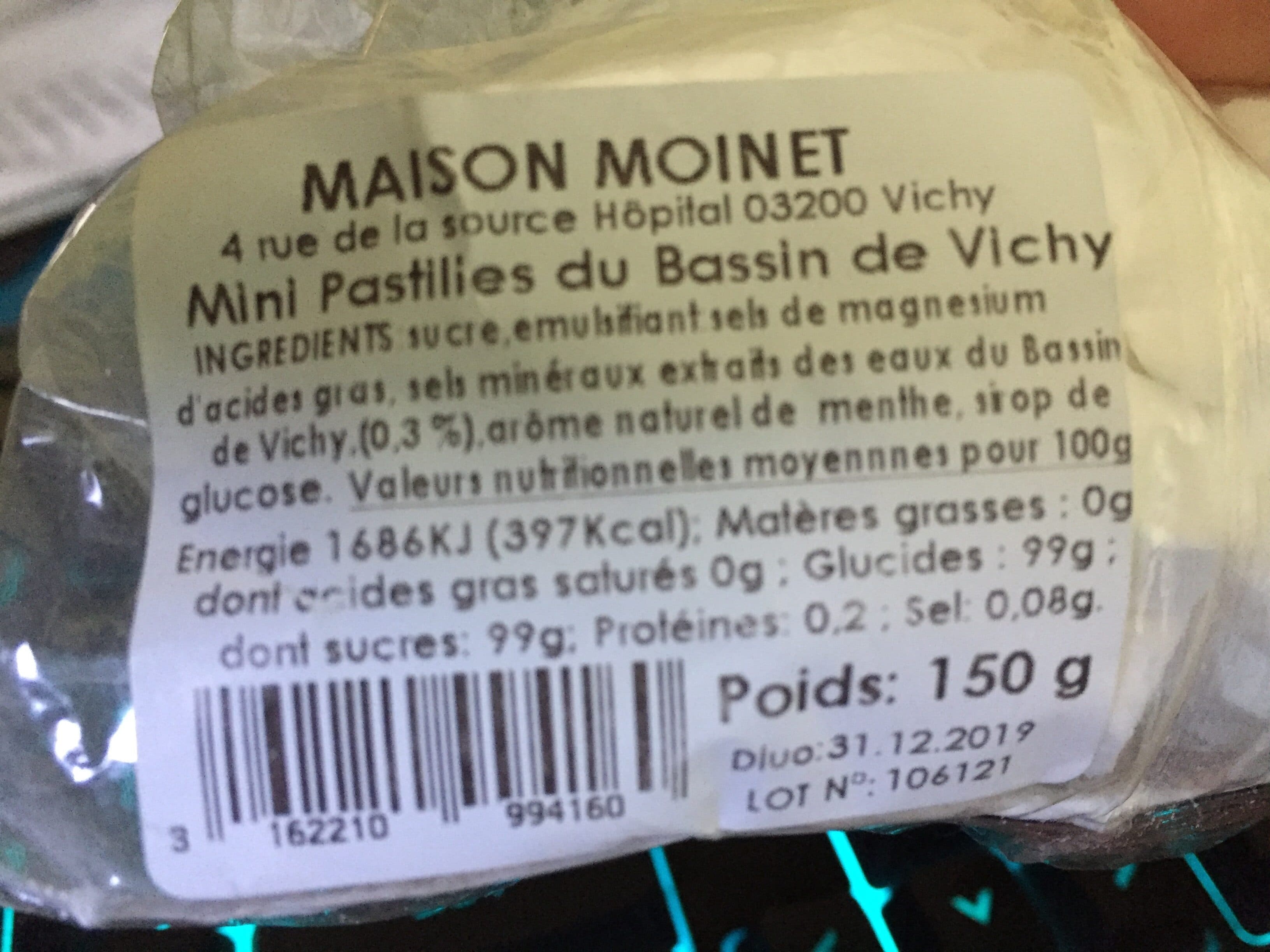 Vichy Pastille vichy packshot