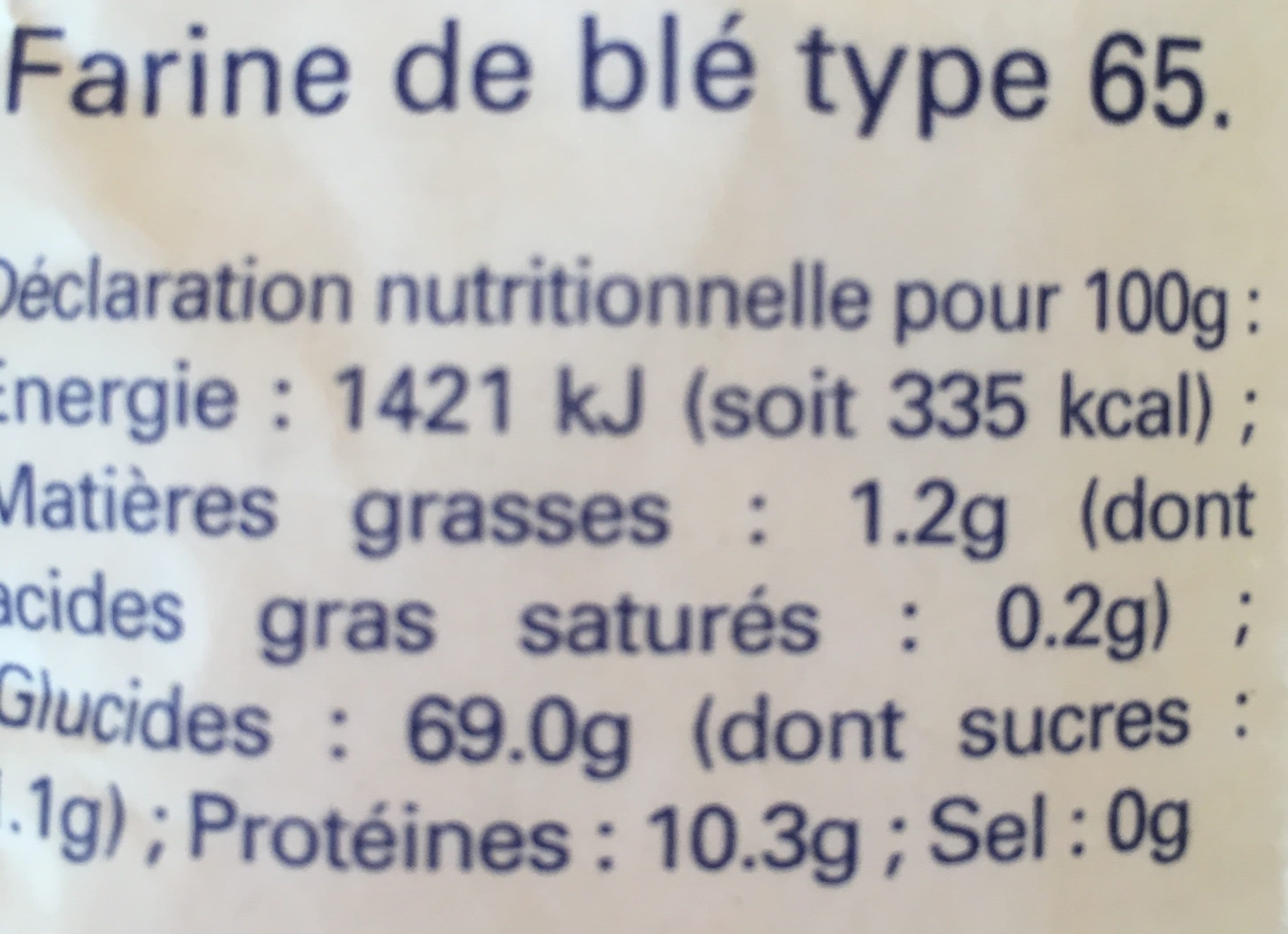 La Mediterranea Farine de blé type 65 packshot