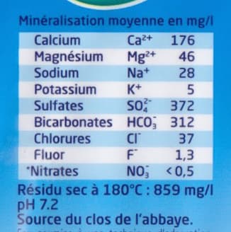 Saint amand St Amand Eau Minérale Naturelle 1L5 packshot